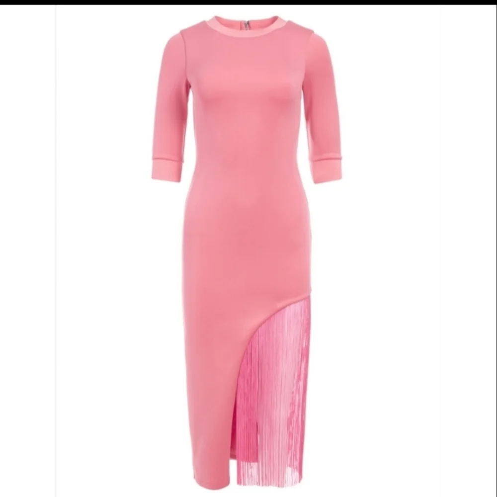 Alice + olivia  fringe midi dress size 6 - Picture 11 of 12